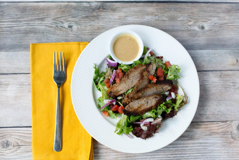 Recipe: Blackened Skirt Steak BLT Salad