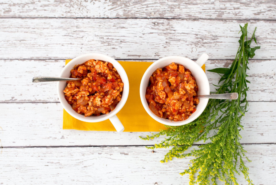 Recipe: Turkey Sloppy Joe Bowls