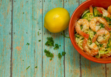 Recipe: Shrimp Zoodles and Pesto 4