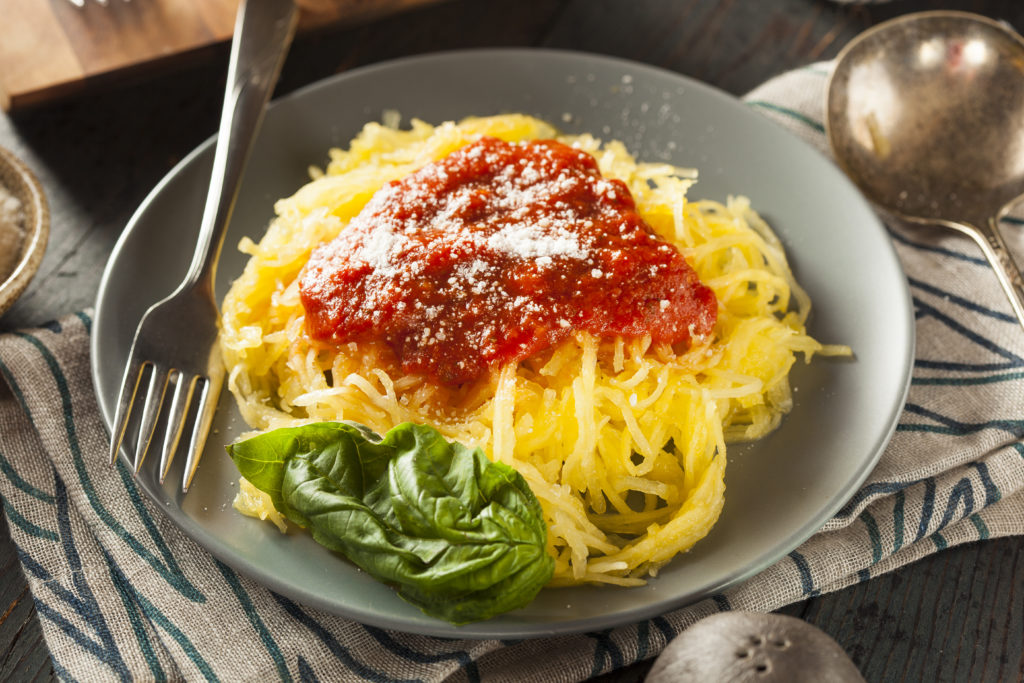 Spaghetti Squash With Turkey Meat