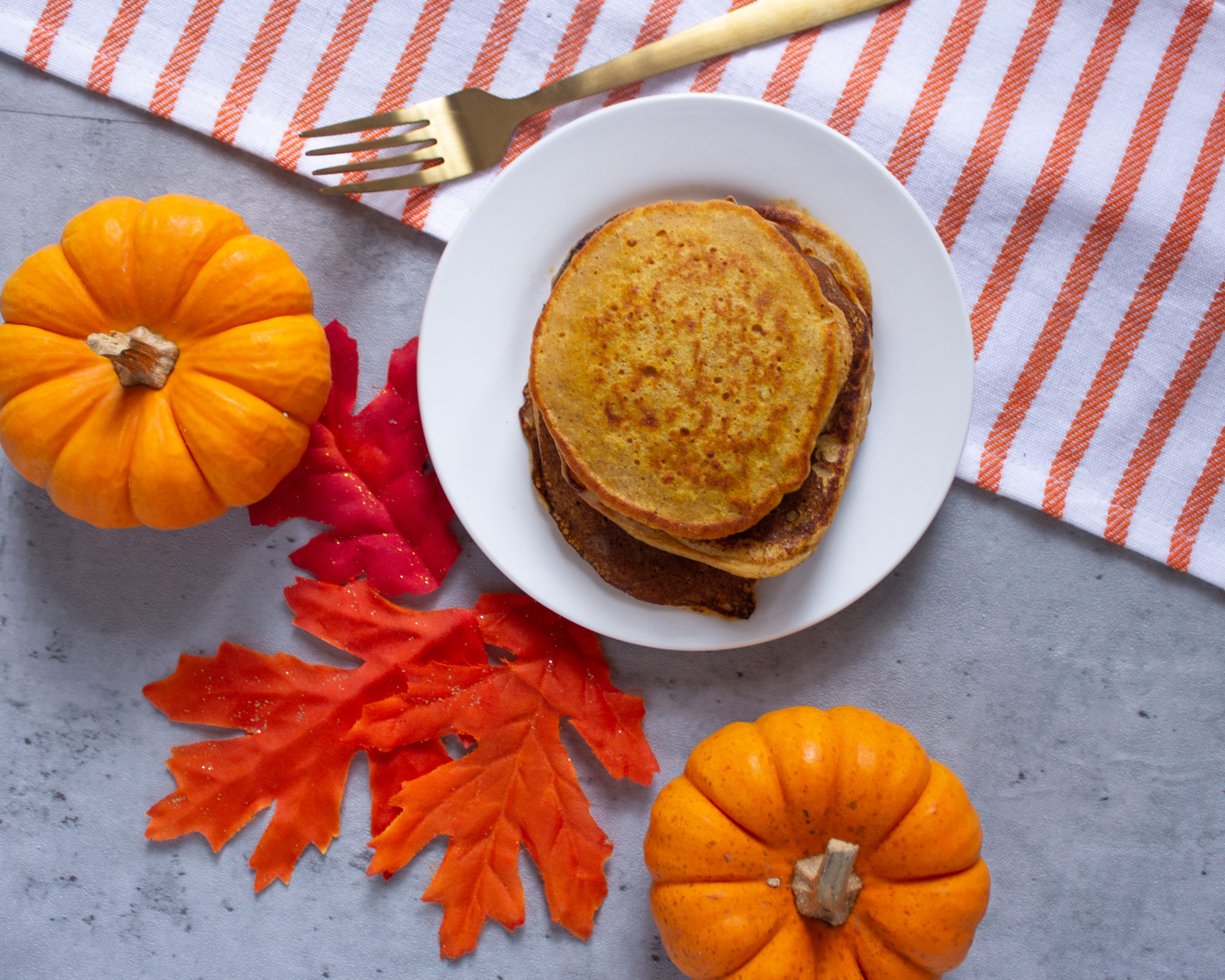 Pumpkin Protein Pancakes