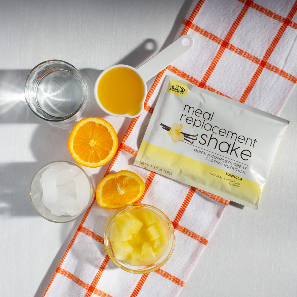 AdvoCare® Orange and Cream shake recipe - made with Vanilla MRS!