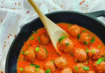 Thai Turkey Zucchini Meatballs